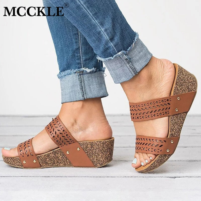 MCCKLE Female Slippers