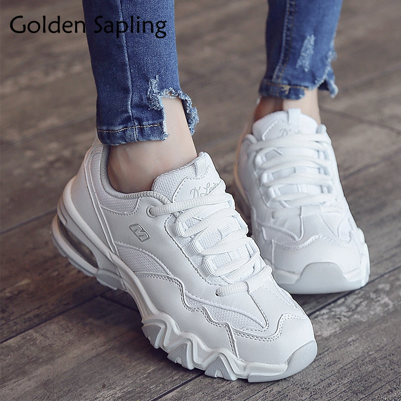 Women's Sneakers White Running Shoes