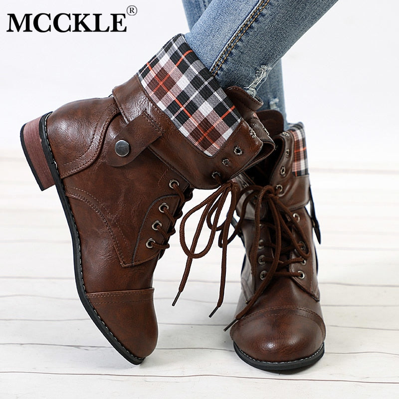 MCCKLE  Women Boots