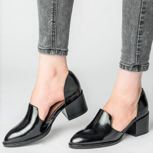 MCCKLE Spring Low Heels Women  Shoes
