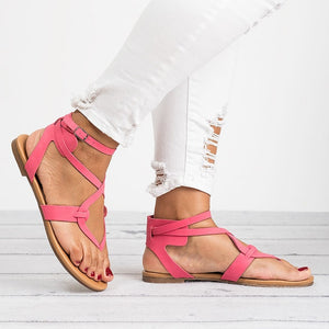 2019 Fashion Bandage Gladiator Sandals