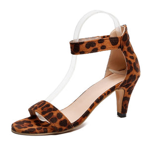 Leopard Platform Shoes