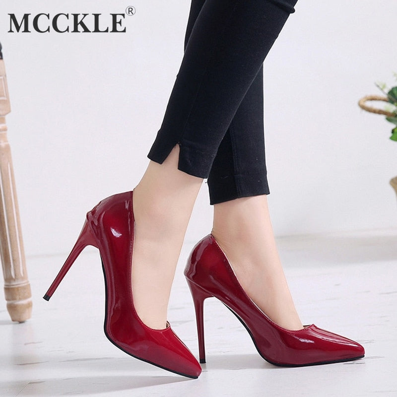 MCCKLE High Heels  Shoes Stiletto
