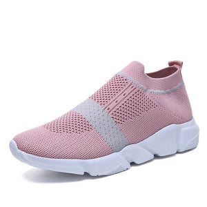 MCCKLE Gray Pink Sneakers